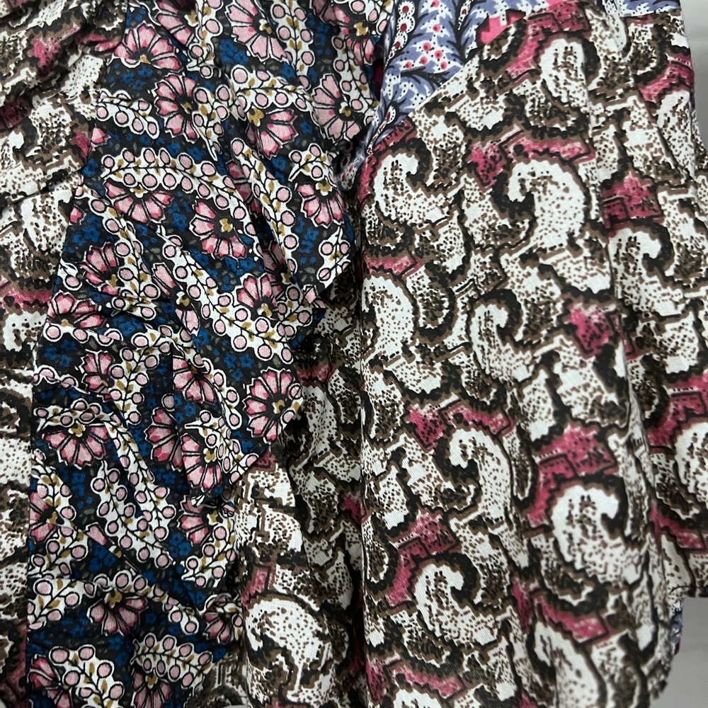 NEW NWT Etoile Ruffled Loz Mini Skirt printed 10 - Picture 8 of 9